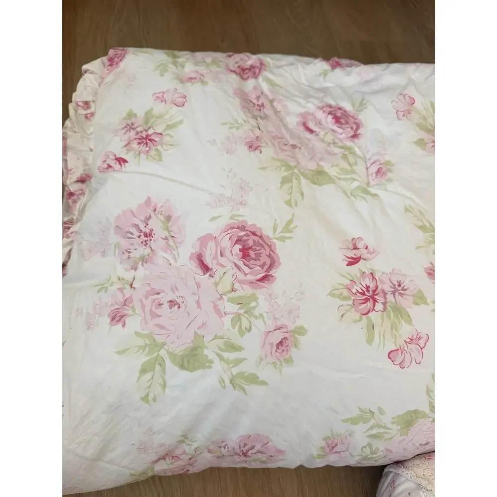 Rachel Ashwell Peony Shabby Chic Treasures Twin Comforter Set 9 Piece Vintage
